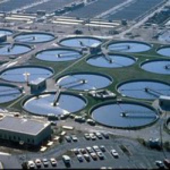 Sewage treatment plant by eutrophication&hypoxia